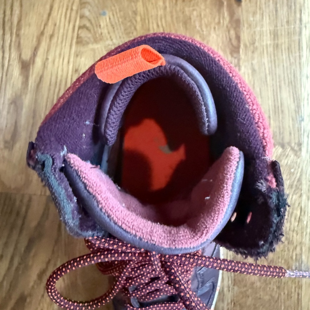 Nike. Dunk Sky High SneakerBoot 'Deep Burgundy'. Size 6.5. - Picture 6 of 11
